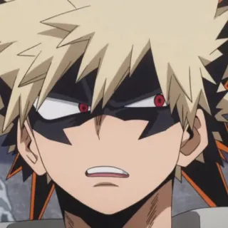 🍺 Bakugo Katsuki My Hero Academia Anime, Manga, Pahlawan, Bakugo, My Hero Academia, Karakter telegram sticker