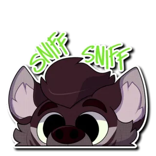 👃 SNIFF SNIFF telegram sticker