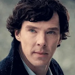 🔎 Sherlock Holmes Sherlock sherlock holmes, détective, benedict cumberbatch, bbc, série tv, mystère whatsapp sticker