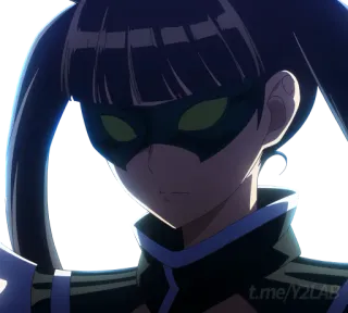 🎭 Anime, Personagem, Máscara, Desenho animado, Animação telegram sticker