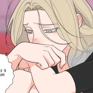😩 pleurer, triste, femme, animé, manga, émotionnel telegram sticker