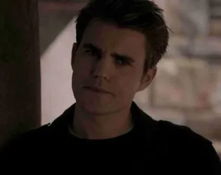 🤨 Stefan Salvatore The Vampire Diaries Stefan Salvatore, Pamiętniki Wampirów, Wampir, Serial TV, Paul Wesley telegram sticker
