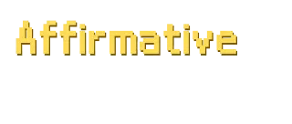 ✅ AFFIRMATIVE affermativo, accordo, sì, positivo telegram sticker