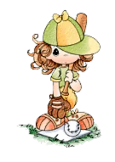 😌 Béisbol, Dibujos animados, Lindo, Deportes, Jugador, Bate, Guante, Lanzador whatsapp sticker