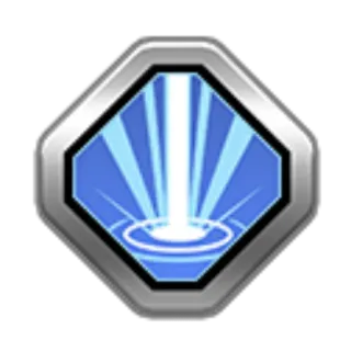 🤖 луч, восьмиугольник, свет, синий telegram sticker