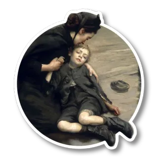 Огонь истории / Flames of History by @sashaissasha telegram stickers