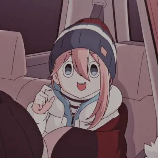💔 Anime, Meisje, Winter, Leuk, Cartoon, Personage telegram sticker