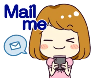 Kawaii Anime Girl whatsapp stickers