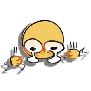 🤟 triste, llorando, ánimo, expresión, molesto telegram sticker