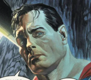 ⛓ Superman super-héros, bande dessinée, DC Comics, Man of Steel, Clark Kent telegram sticker