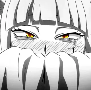 💛 Himiko Toga My Hero Academia Anime, Manga, My Hero Academia, Himiko Toga, Villain, Carino/a, Fan Art telegram sticker
