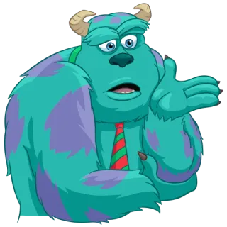 😮‍💨 James P. 'Sulley' Sullivan Monsters, Inc. Cartoon, Monster, Sully, Die Monster AG, James P. Sullivan, Animationsfilm, Disney telegram sticker
