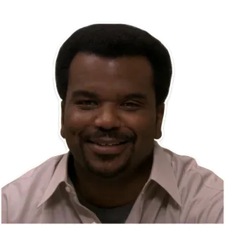 👦 Darryl Philbin The Office Darryl Philbin, The Office, NBC, Comedia, Serie de TV telegram sticker