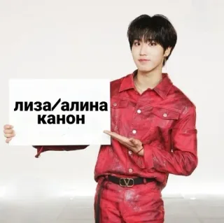 ❤️ лиза/алина канон telegram sticker
