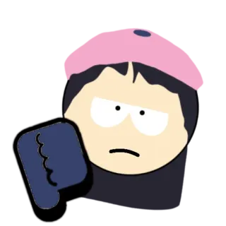 🌟 Wendy Testaburger South Park サウスパーク, ウェンディ・テスタバーガー, アニメ, 低評価, 嫌い telegram sticker