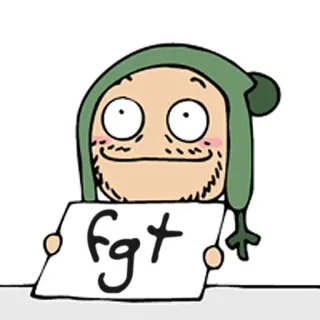 😊 fgt offensive, slur telegram sticker
