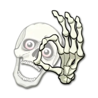 Skull Talk / By OsmerOmar telegram stickers