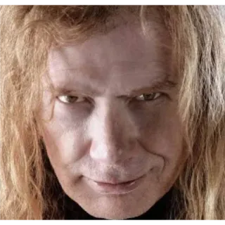 Dave Mustaine 2 telegram stickers