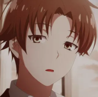 🏓 Kiyotaka Ayanokoji Classroom of the Elite アニメ, よう実, 清隆, 綾小路, 学校 telegram sticker