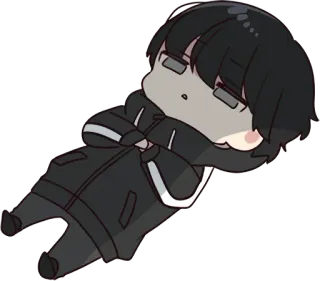 👣 애니메이션, 치비, 만화, 만화, 스티커, 캐릭터 telegram sticker