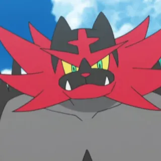 🙂 Incineroar Pokemon Pokemon, Incineroar, fire type, fighting type, anime, video game telegram sticker