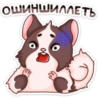 😮 ошиншиллеть 친칠라, 스티커, 동물, 만화, 귀여운, 혼란스러운, 웃긴 telegram sticker