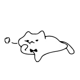 😦 gato, dedo corazón, ofensivo, gesto, gato blanco telegram sticker