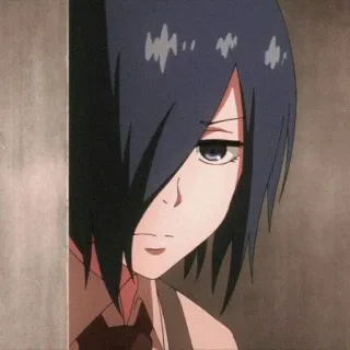 🐰 Touka Kirishima Tokyo Ghoul Аниме, Девушка, Тоука Киришима, Токийский гуль, Персонаж telegram sticker