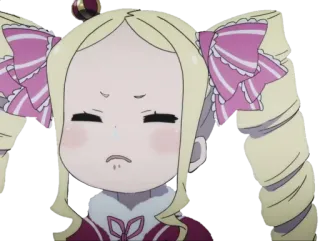 🥶 Beatrice Re:Zero telegram sticker