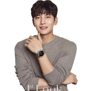 😊 1st LOOK homme, acteur, coréen, acteur coréen, célébrité, magazine whatsapp sticker