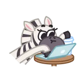 Debra Zebra telegram stickers