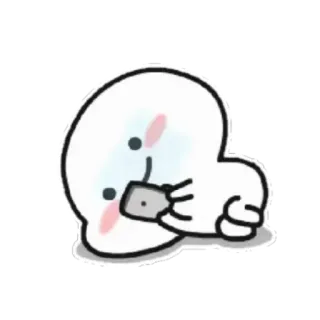 📱 desenho animado, personagem, fofo, blob telegram sticker