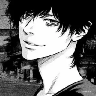 🌟 SATOODOOROKI anime, manga, portrait, man, art, drawing telegram sticker