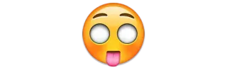 😛 Emoji, Cara, Tonto, Lengua, Expresión telegram sticker