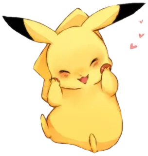 🤩 Pikachu pikachu, pokemon, lindo, dibujos animados, animal, amarillo whatsapp sticker