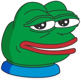 😂 Pepe the Frog Pepe, Rana, Meme, Meme de Internet, Sticker, Dibujo animado telegram sticker
