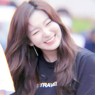 👘 TRAVEL Frau, Koreanisch, lächelnd, süß, Reise, Porträt, Person telegram sticker