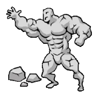Super Muscle Man telegram stickers