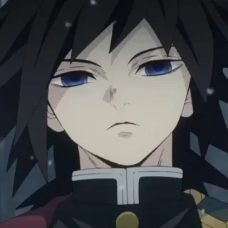 🚕 Giyu Tomioka Demon Slayer Anime, Manga, Demon Slayer, Giyu Tomioka, Personnage, Animation japonaise whatsapp sticker