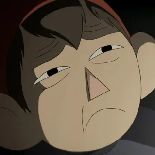 🍫 Wirt Over the Garden Wall 怀特, 花园墙外, 卡通, 动画, 表情, 无聊, 电视剧 telegram sticker