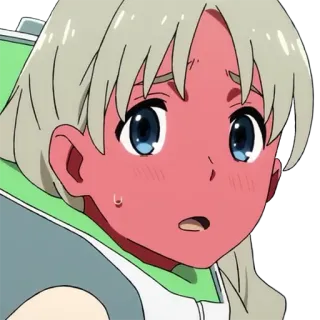 😨 Anime, Cartone animato, Personaggio, Ragazza telegram sticker