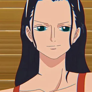 📚 Nico Robin One Piece anime, one piece, nico robin, character whatsapp sticker