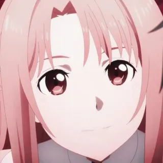 🥨 Asuna Yuuki Sword Art Online Anime, Manga, Sword Art Online, Asuna, Asuna Yuuki, Meisje, Leuk telegram sticker