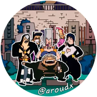 👨‍👨‍👦‍👦 @aroudx telegram sticker