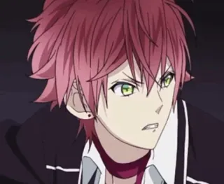 😠 Ayato Sakamaki Diabolik Lovers anime, vampire, Diabolik Lovers, Ayato Sakamaki, bishonen telegram sticker