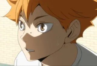 🌟 Hinata Shoyo Haikyuu!! anime, haikyuu, hinata, shoyo, volleyball, sports telegram sticker