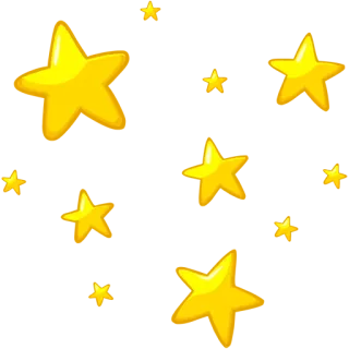 ✨ star, stars, yellow, cute, sky telegram sticker