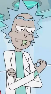 😒 Rick Sanchez Rick and Morty Rick, Rick Sanchez, Rick and Morty, Cartoon, Adult Swim, Wetenschap telegram sticker
