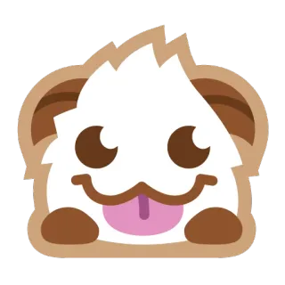 😄 Poro League of Legends Poro, League of Legends, süß, Tier, Spiel telegram sticker