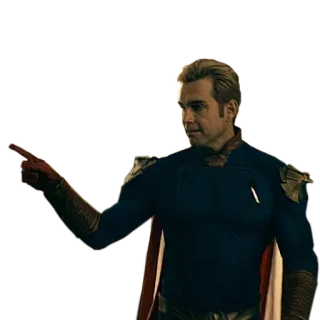 👆 Homelander The Boys Superheld, Bösewicht, The Boys, Prime Video, Homelander telegram sticker